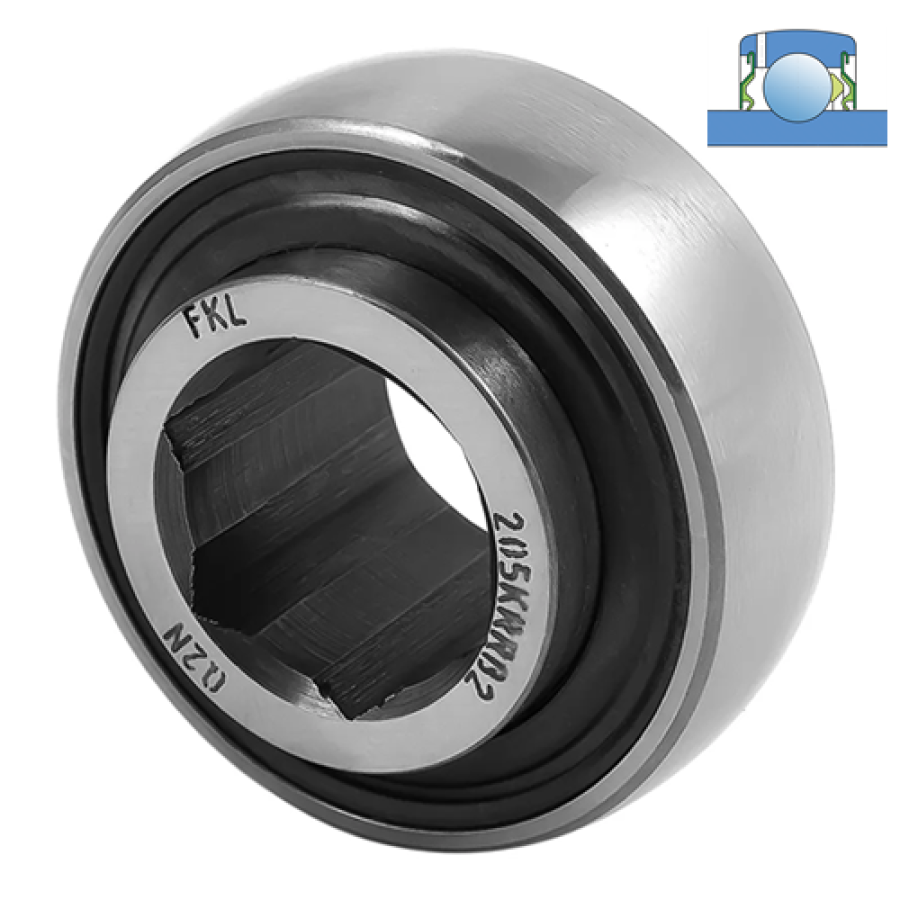205 KRRB2 FKL - AGRO ložisko pro secí stroje