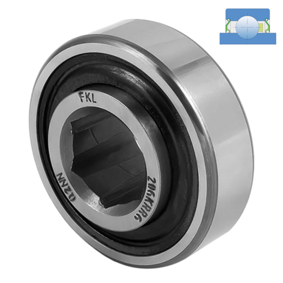 206 KRR6 FKL - AGRO ložisko pro secí stroje