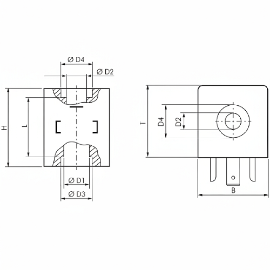 Cívka ASA3302400 24V DC, 6,5W