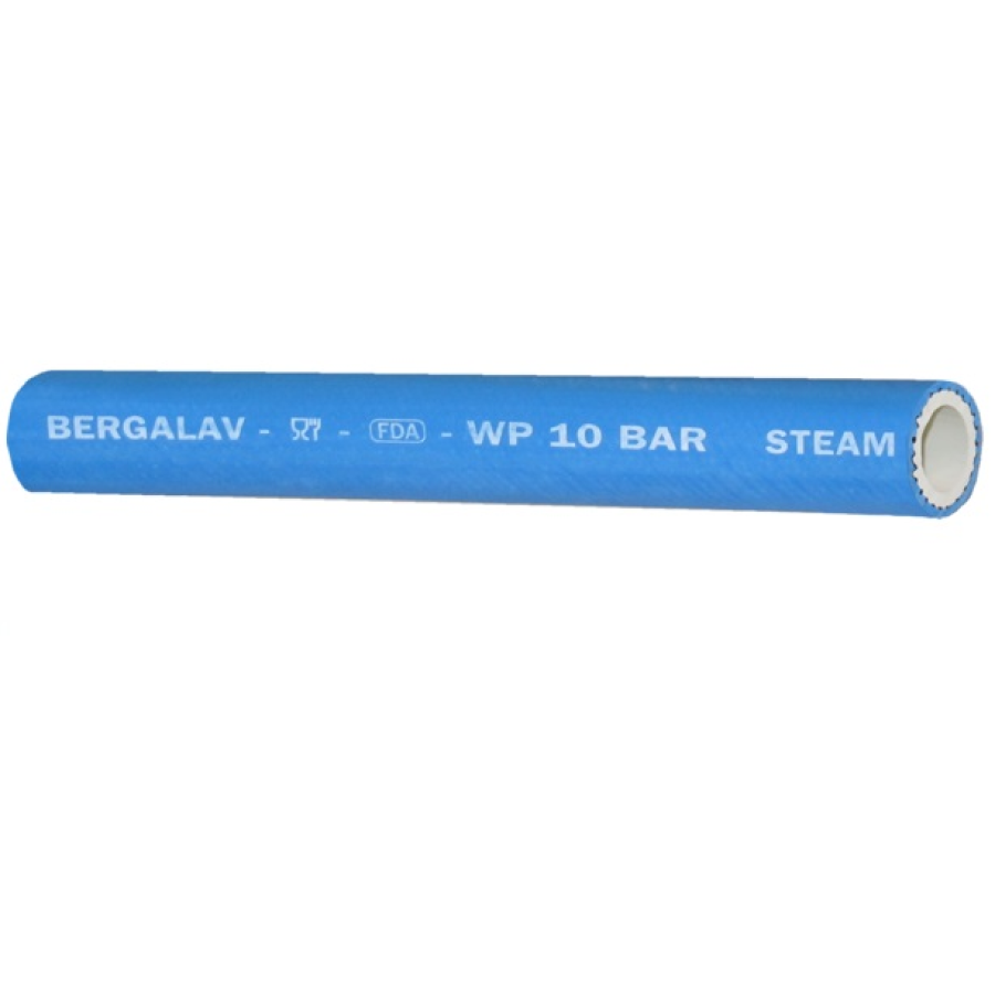 DRINKTEC BERGALAV 10 10/18 - Tlaková hadice na horkou vodu, páru a potraviny, +160°C, 10 bar