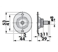 Držák BA20/Z08 max 1200N - 205243