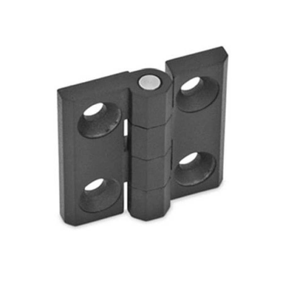 Dveřní pant GN 237-ZD-60-60-A-SW, šroub zápustná hlava