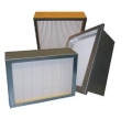 Filtr HEPA 610x760x78 H13, rám AL, těsnění -/Výstup, mřížka Vstup/Výstup