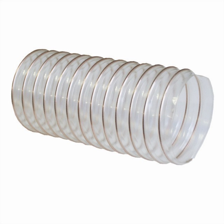 Flexadur PU-1N O 150 - hadice pro odsávání mírně abrazivních suchých materiálů, -40°/+100°C, 0,4 mm