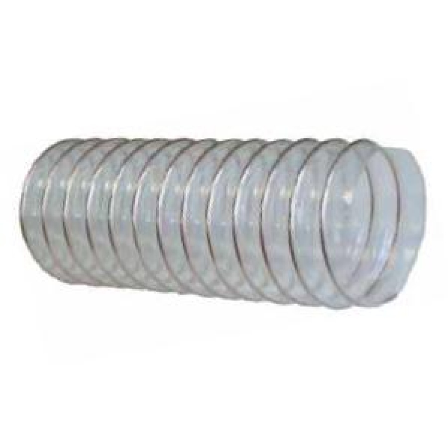 Flexadur PU-1N O 250 - hadice pro odsávání mírně abrazivních suchých materiálů, -40°/+100°C, 0,4 mm