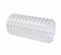 FLEXADUR PU-2N AE O 250 - Hadice dle FDA na odsávání abraz. materiálů, (-40/+100°C), 0,6 mm