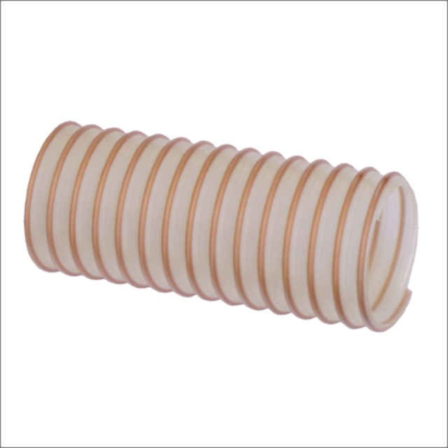 Flexadur PU-5N O 65 - Hadice pro odsávání vysoce abrazivních suchých materiálů (-40/+100°C), 2,5 mm