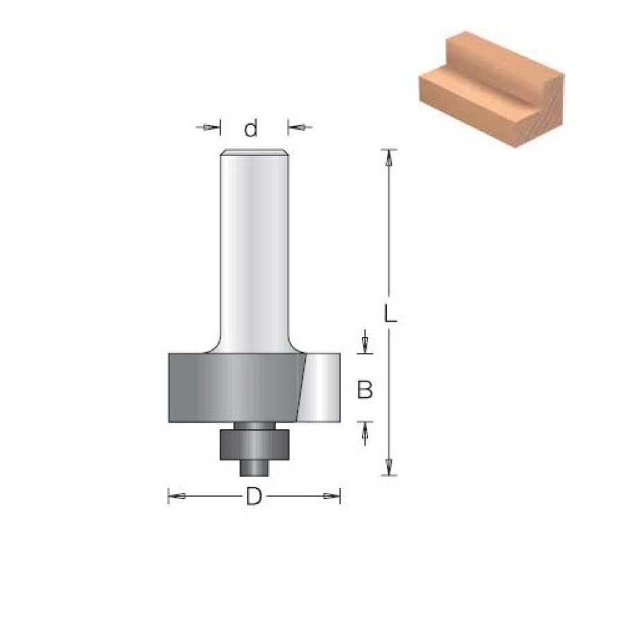 Fréza stopková 35x12.7 - 1144065