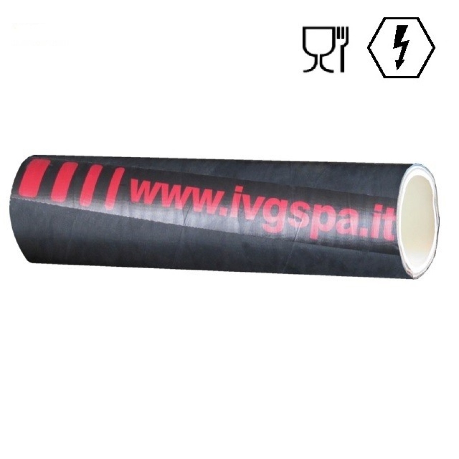 GRANOTEC 6/SPL 110/130 - Tlaková a sací hadice pro sypké potravin. produkty -30/+70°C, 6 bar