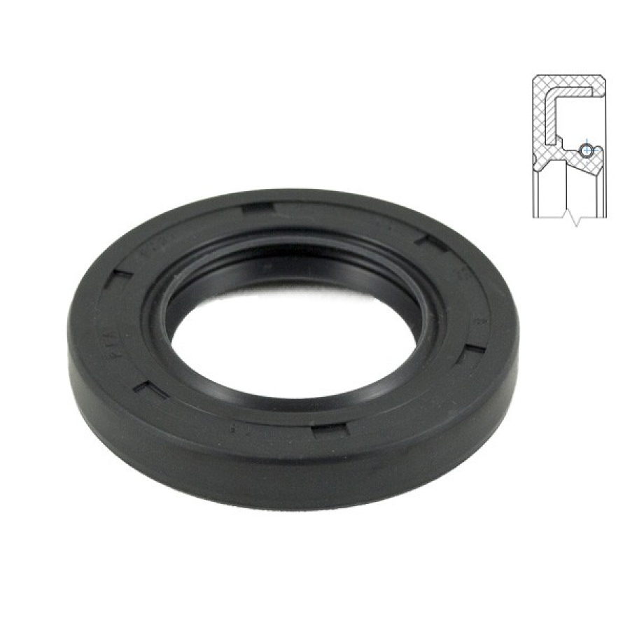 Gufero 19x35x8 WAS NBR DIN3760
