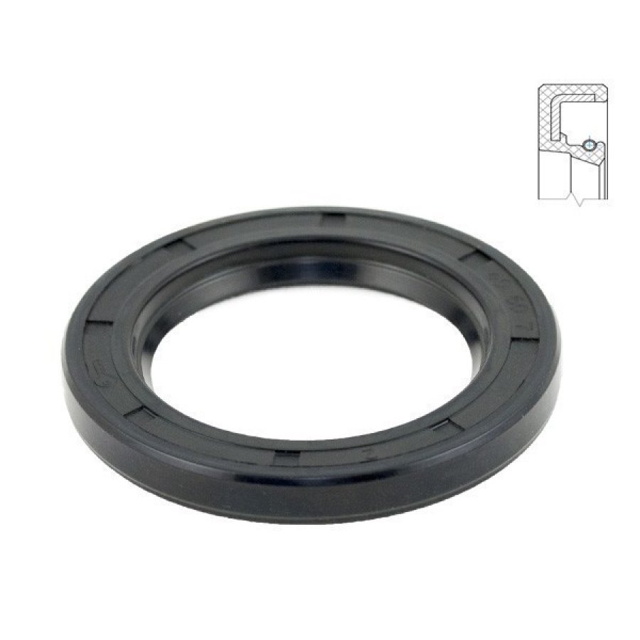 Gufero 25x52x10 WA NBR DIN3760