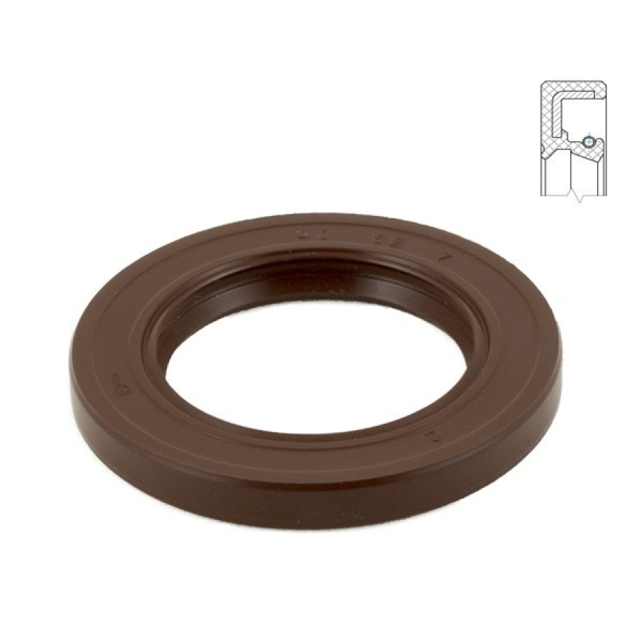 Gufero 25x62x7 VIAS FPM DIN3760