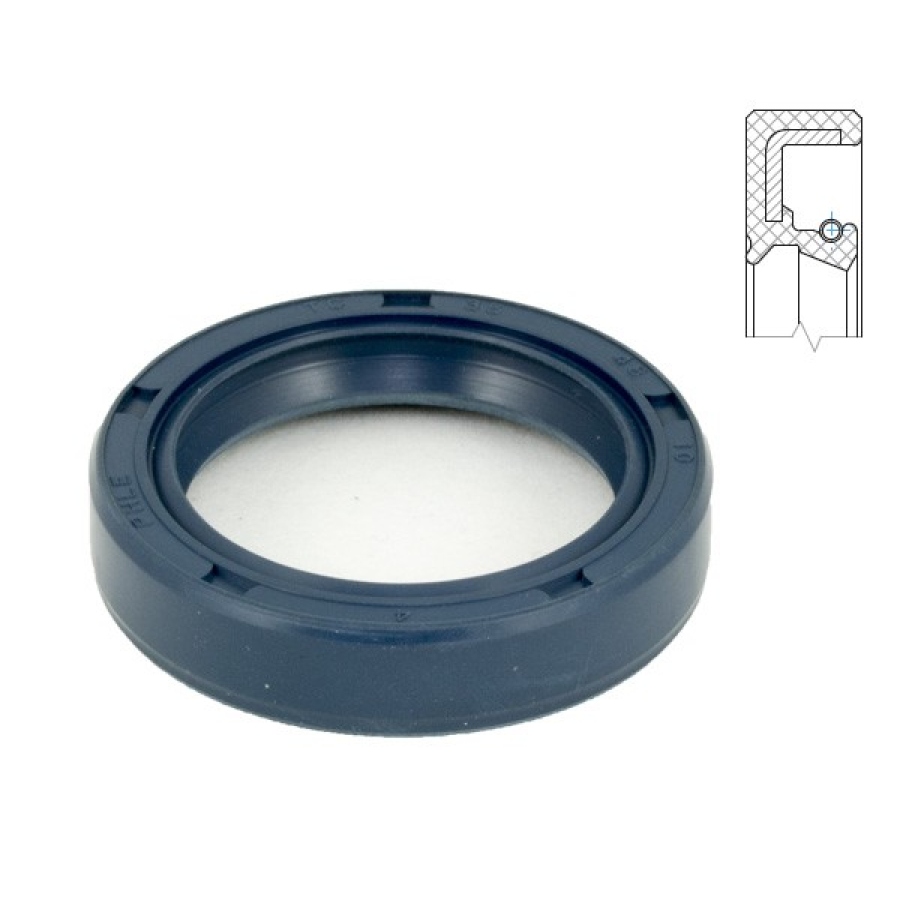 Gufero 28x50x8 WAS BLUE DIN3760
