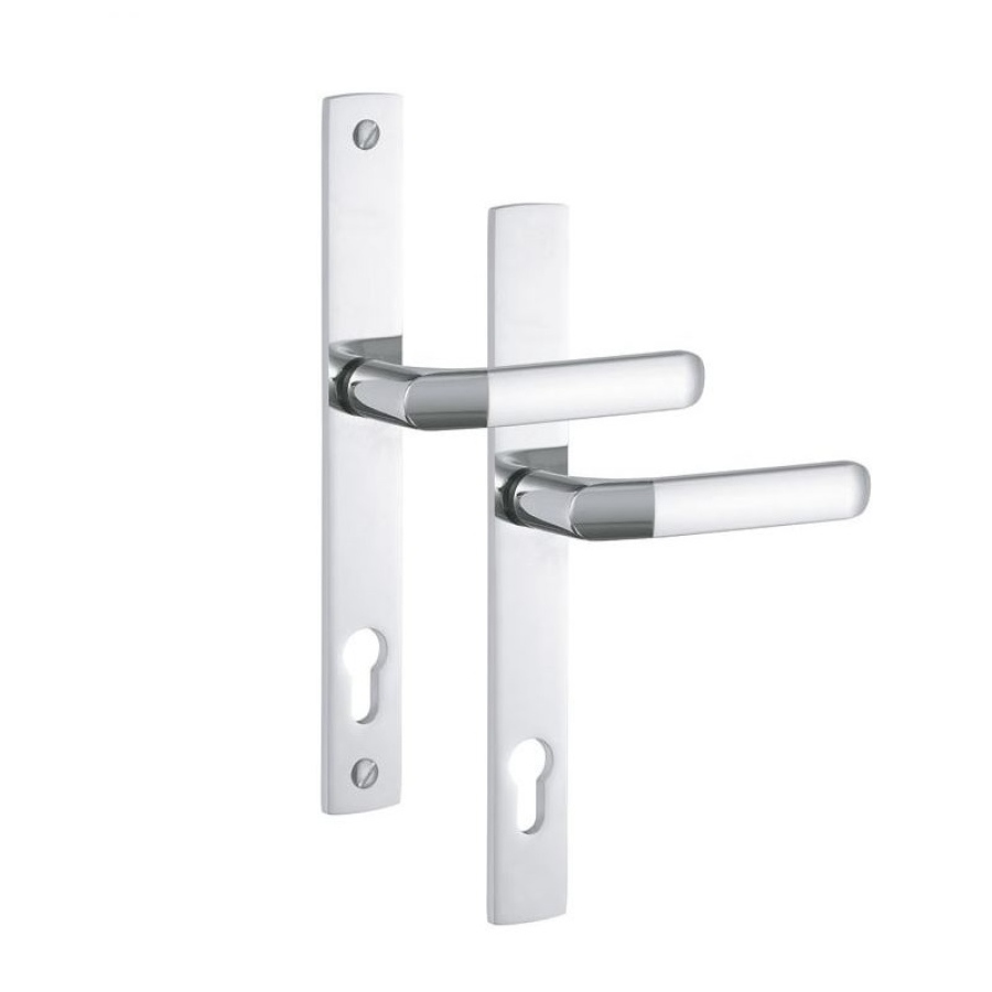 Klika+ štít dveřní kování 804 chrom, FAB/90 38-52 mm