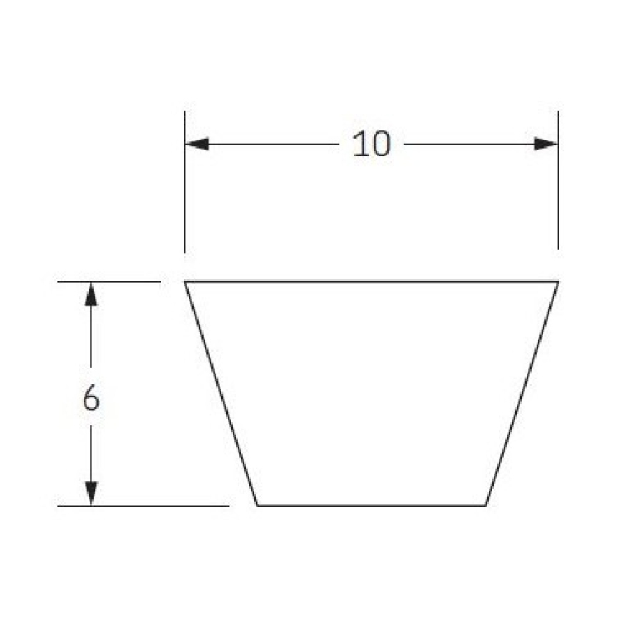 Klínový řemen 10x500 Li - 522 Lw ZX19 1/2