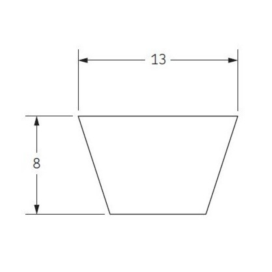 Klínový řemen 13x990 Li - 1020 Lw A39