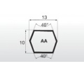 Klínový řemen oboustranný 13x1435 Lw - 1450 Le AA55 Esaflex