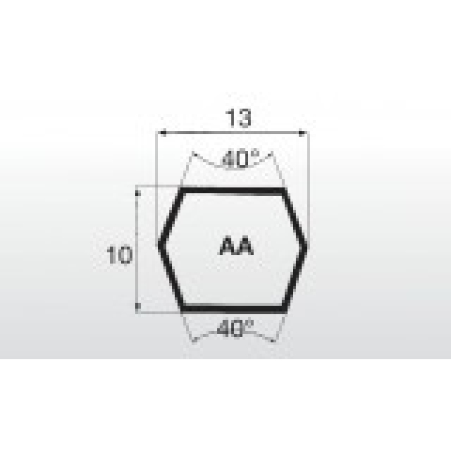 Klínový řemen oboustranný 13x2895 Lw AA112 Esaflex