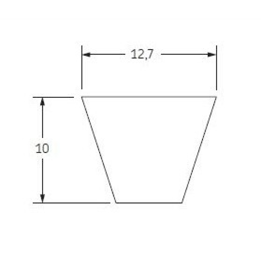 Klínový řemen SPA 2240 Lw - 12,7x2258 La ProfiPlus