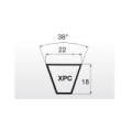 Klínový řemen XPC 3000 Lw - 22x3030 La Linea X