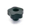 Kolečko hvězdicové VCT.63-SST-FP-M12 INOX