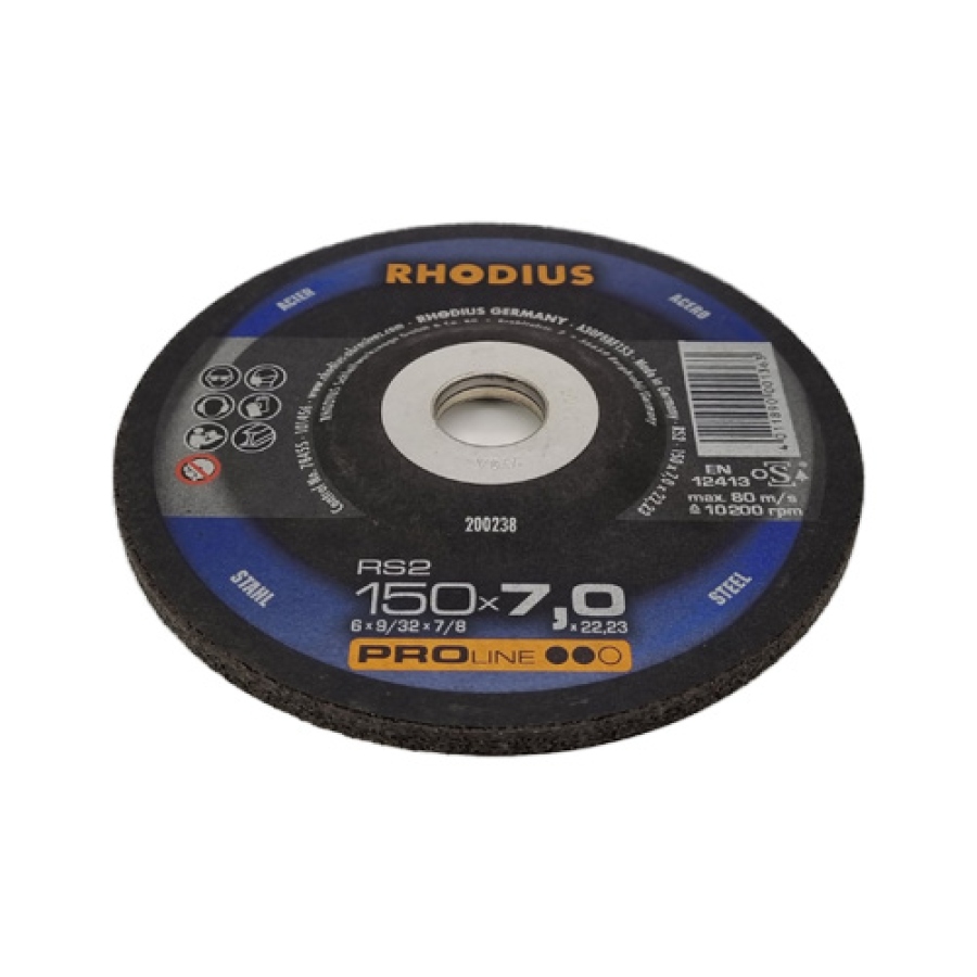 Kotouč brusný 150x7,0x22,23 mm RHODIUS na ocel