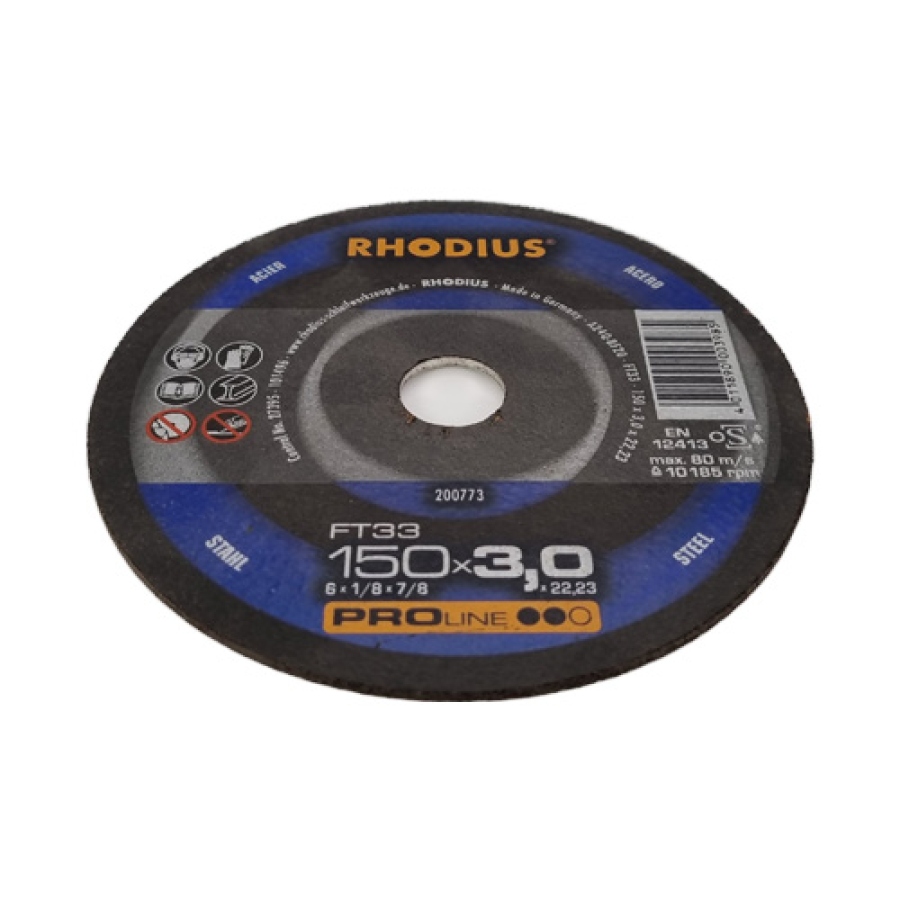 Kotouč řezný 150x3,0x22,23 mm na ocel rovný