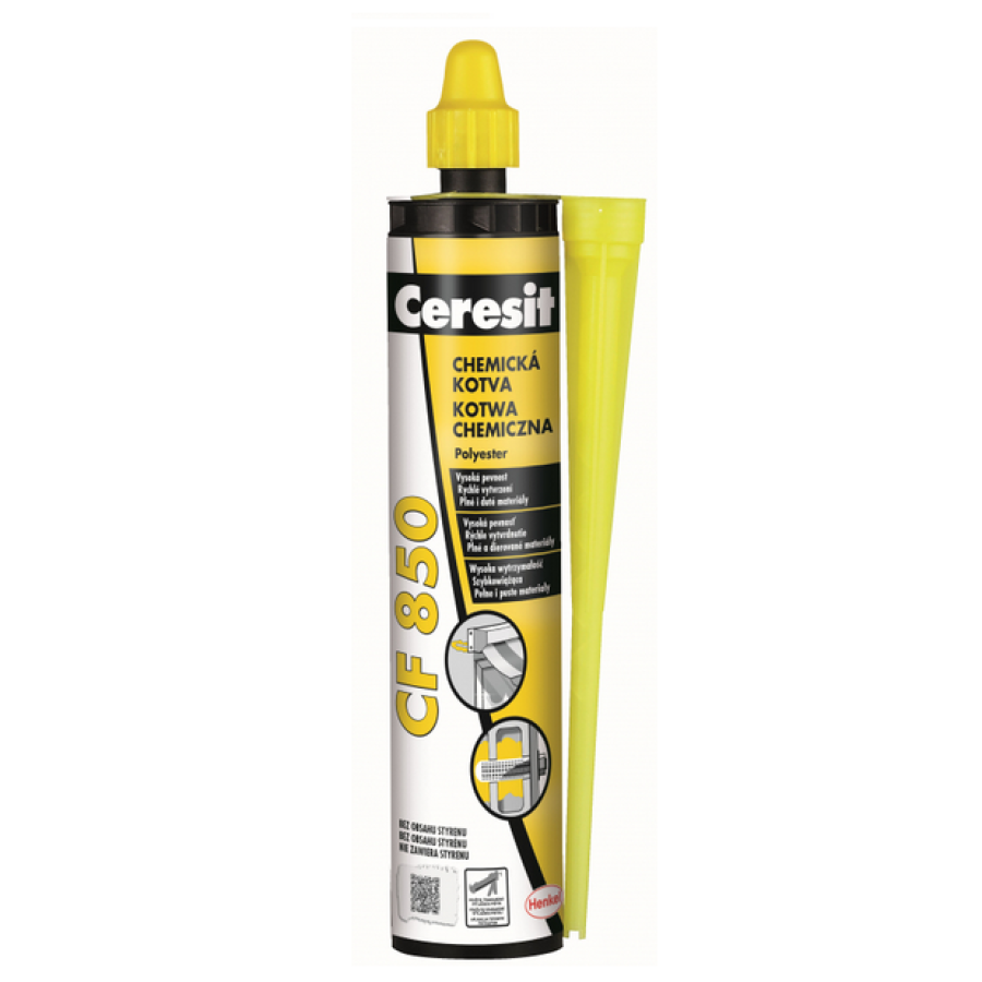 Kotva chemická CF850 300ml + mísící špička