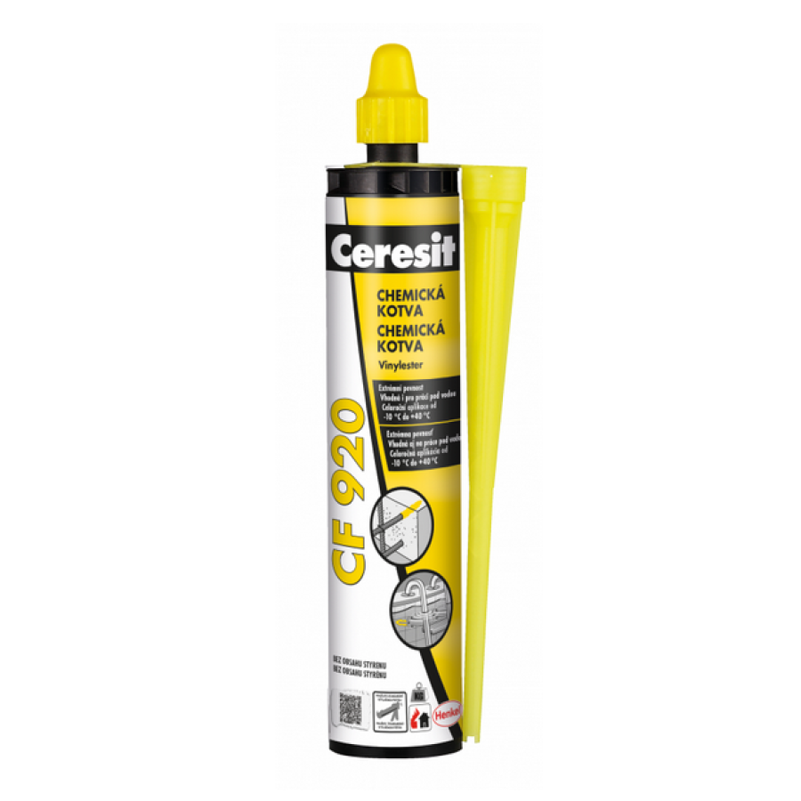 Kotva chemická CF920 300ml + mísící špička