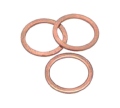 Kroužek těsnící Cu 5x9x1 mm M5 DIN 7603 A