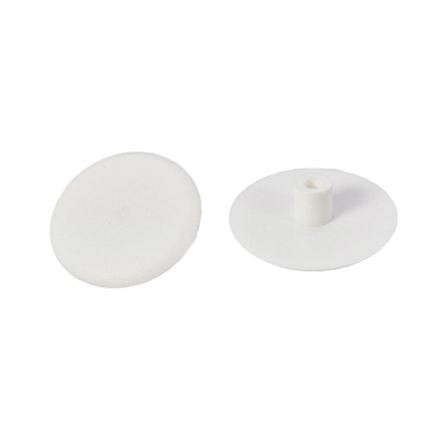 Krytka na exentr bílá 18 mm