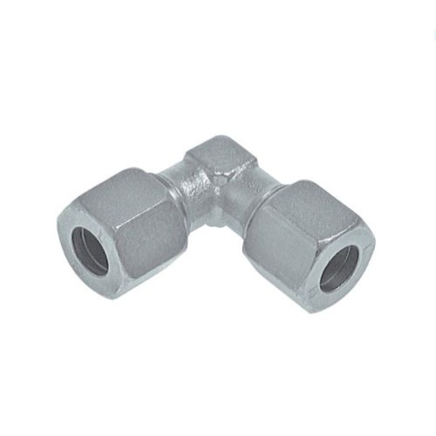 L-šroubení se zářezným kroužkem 12 L ( M18x1,5 ) pozinkovaná ocel