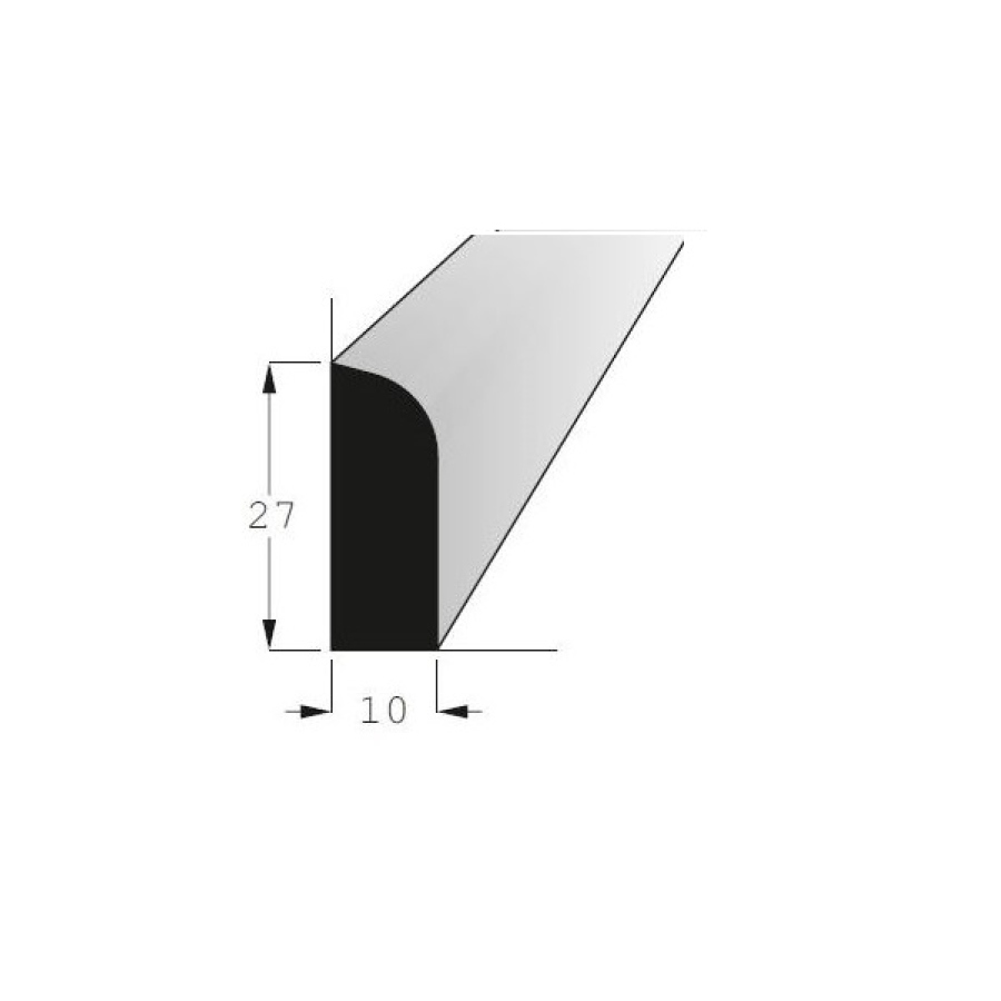 Lišta dřevěná rohová vnitřní RV 2710/200