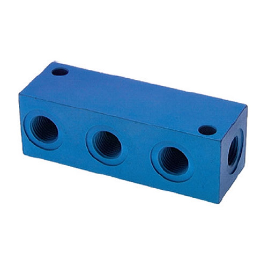 Lišta rozdělovací 1x3/8 3x3/8 hliník