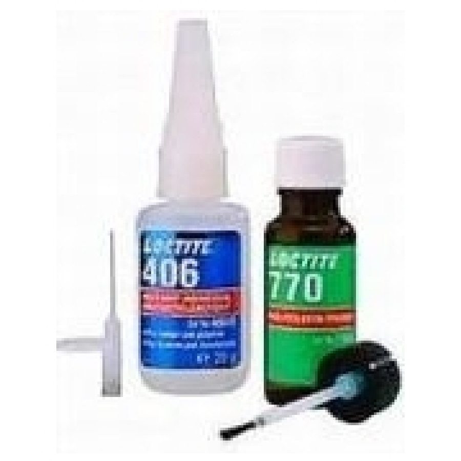 LOCTITE 406/770 20 g/10 g Sada na polyolefiny 18970