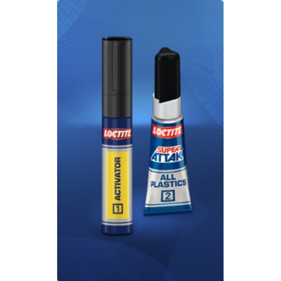 Loctite Super Attak All plastics 2g/4ml