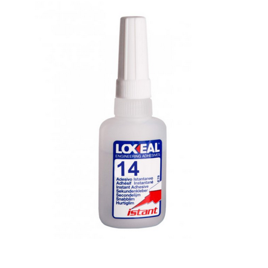 LOXEAL Instant 14 20 g vteřinové lepidlo pro kov, pryž a plast