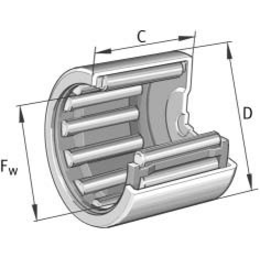 Ložisko BK1012-B INA