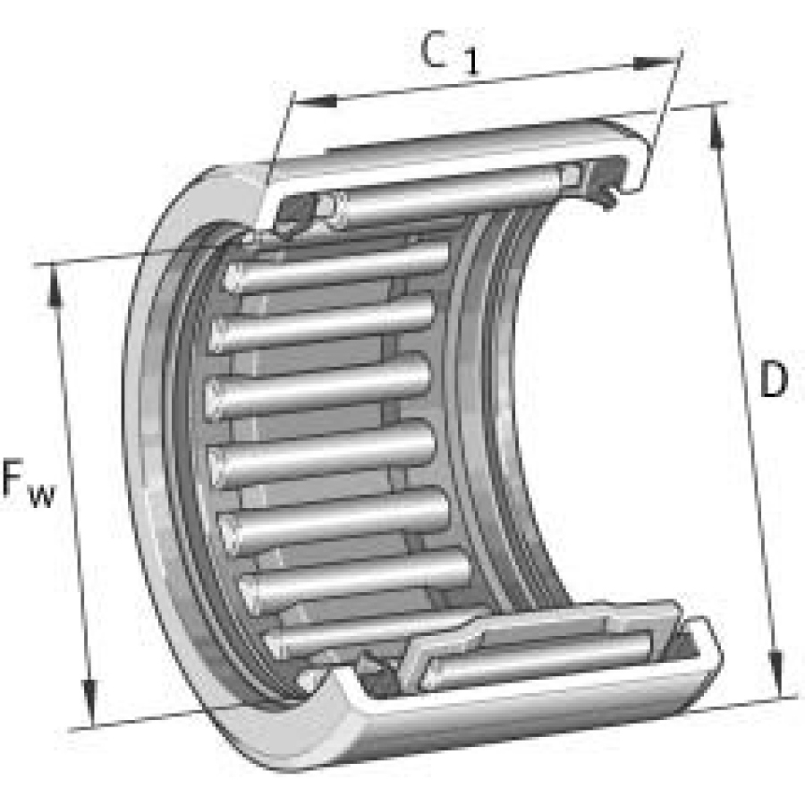 Ložisko HK1620.2RS SKF
