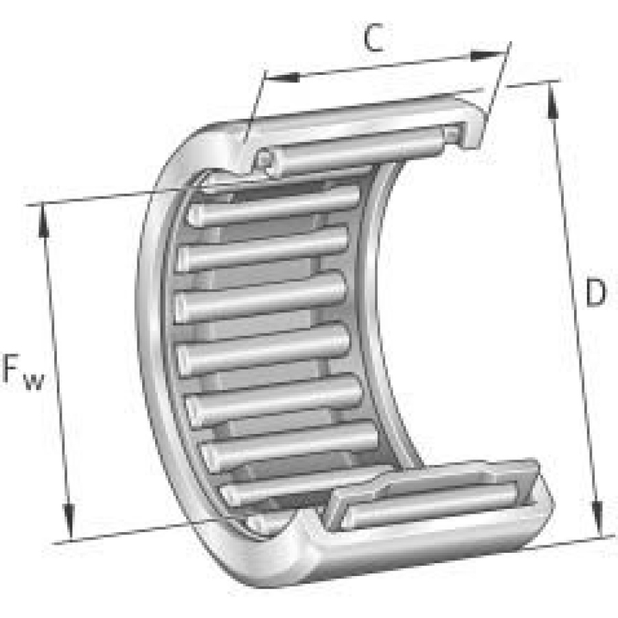 Ložisko HK2216 SKF