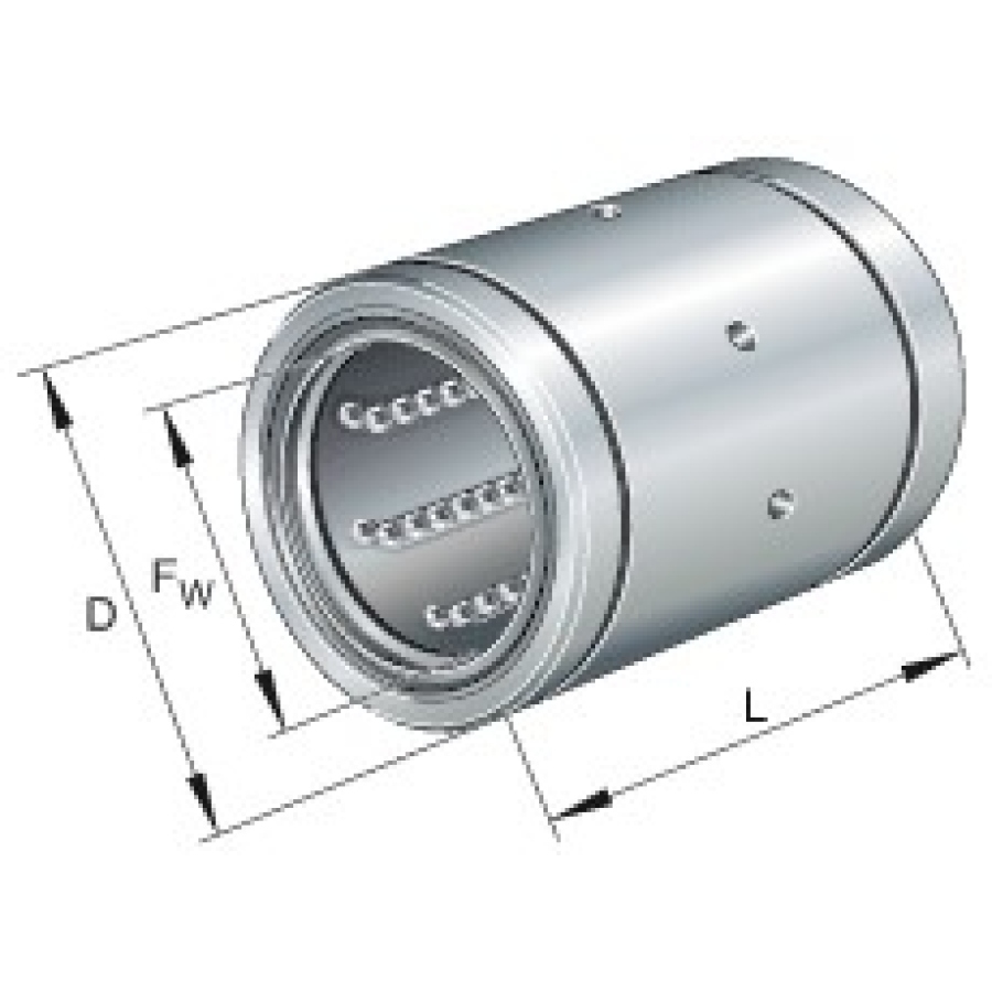 Ložisko lineární KB40-PP-AS INA