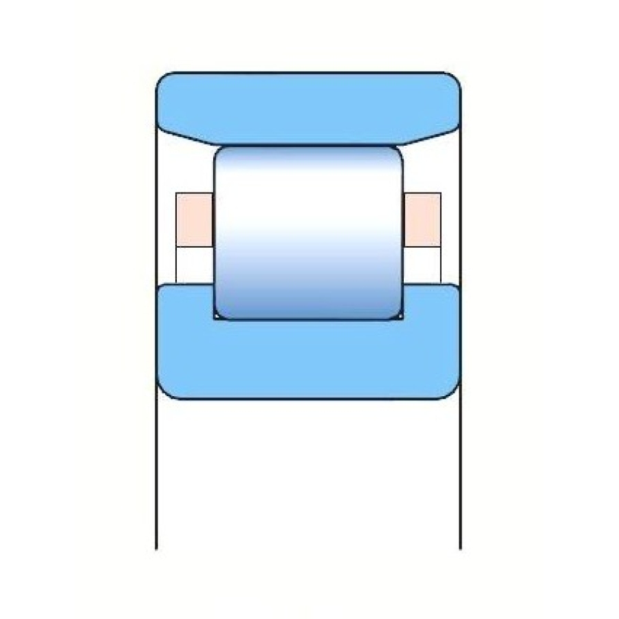 Ložisko N204 ECP SKF
