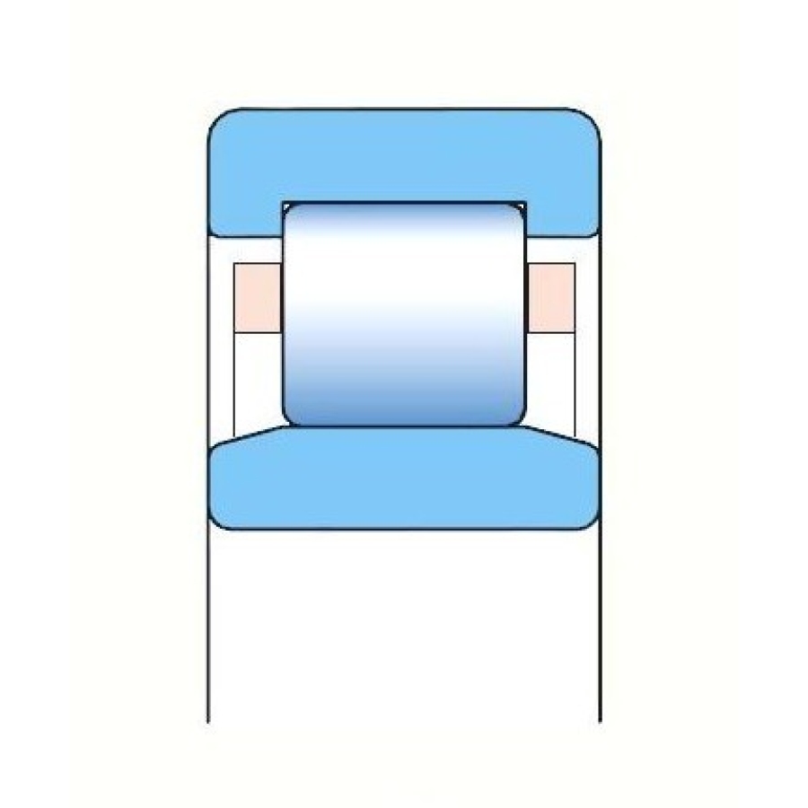 Ložisko NU306 ECP SKF