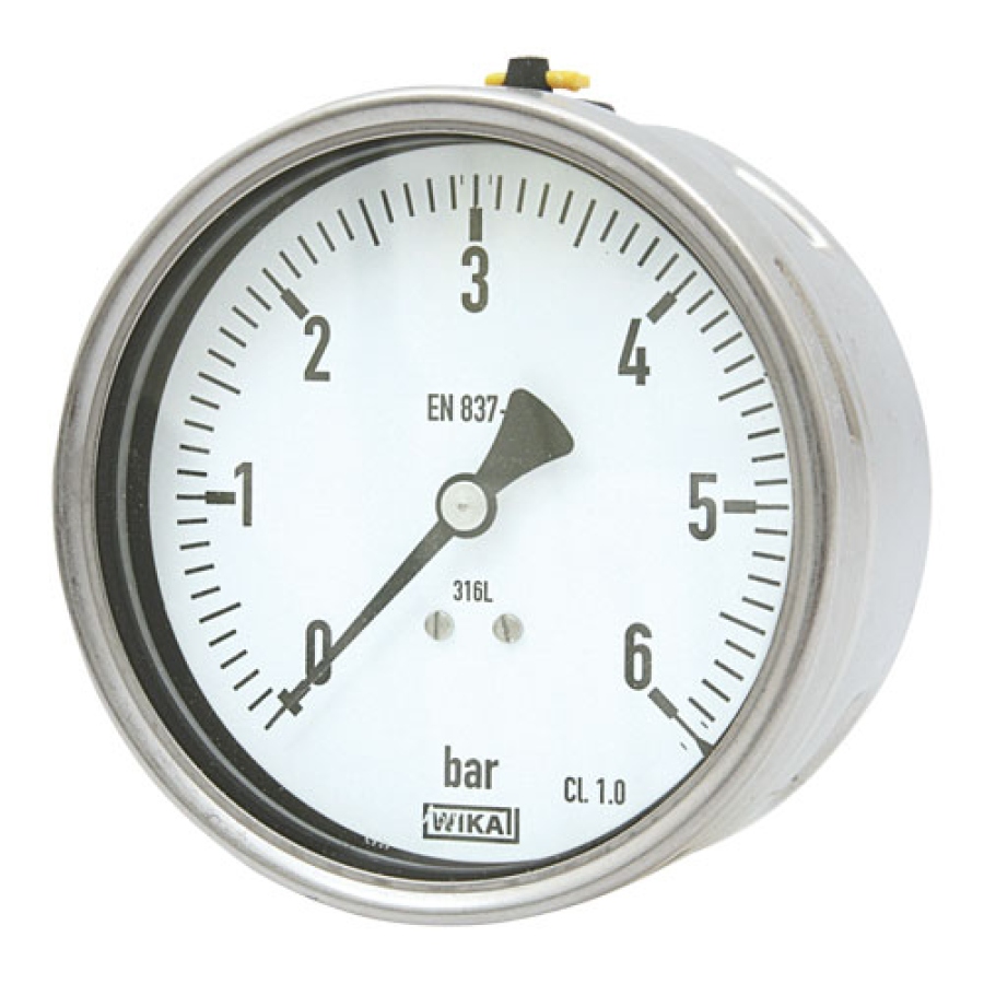 Manometr 232.50 160 mm 1/2