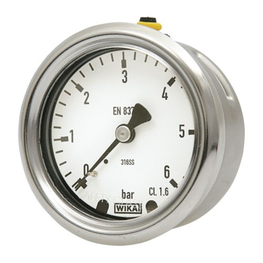 Manometr 232.50 63 mm 1/4