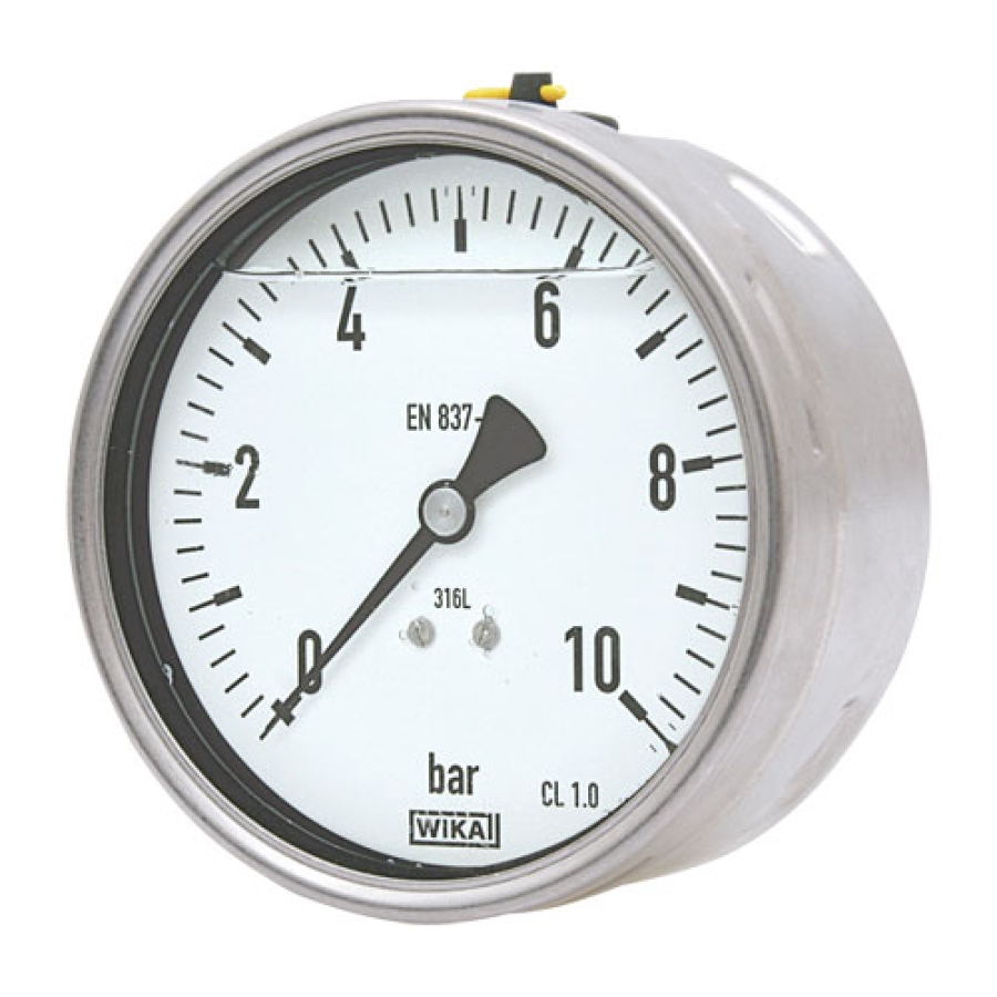 Manometr 233.50 63 mm 1/4