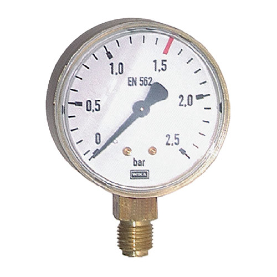 Manometr pro ARGON a CO2 63 mm 1/4