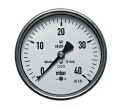 Manometr pro nízké tlaky MKZ 160 mm 1/2
