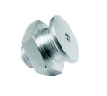 Mazací hlavice plochá s kulatou hlavou D10 mm M6x1