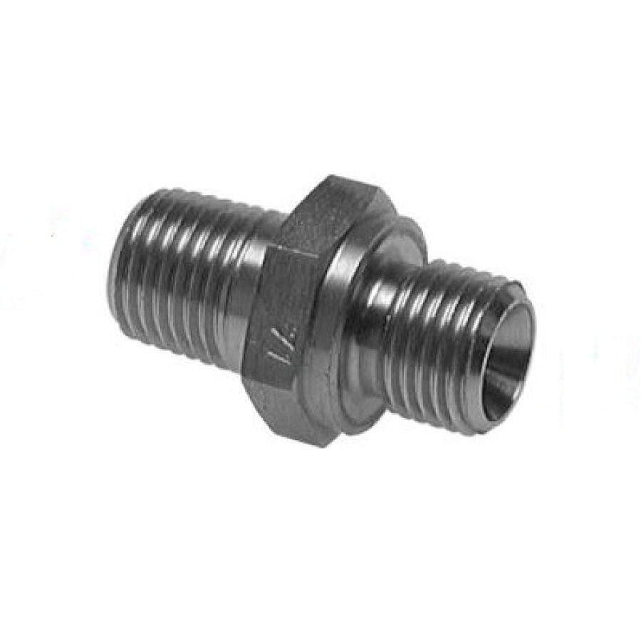 Nipl NPT1/8“ - G1/8“ nerez 1.4571